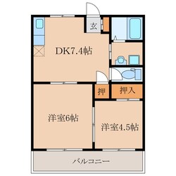 サンライズ中央公園の物件間取画像